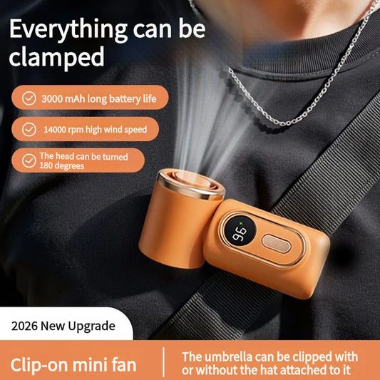 Universal Clip-On Personal Cooling Fan