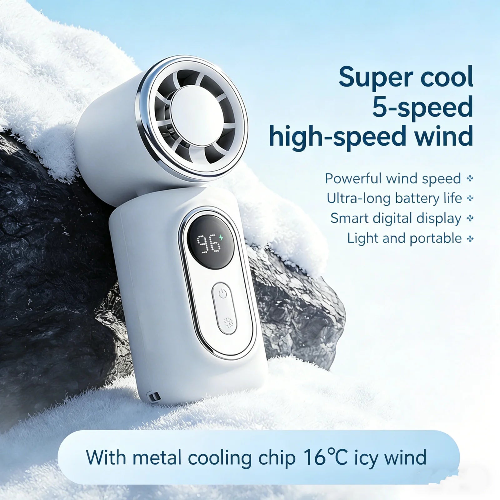 Universal Clip-On Personal Cooling Fan